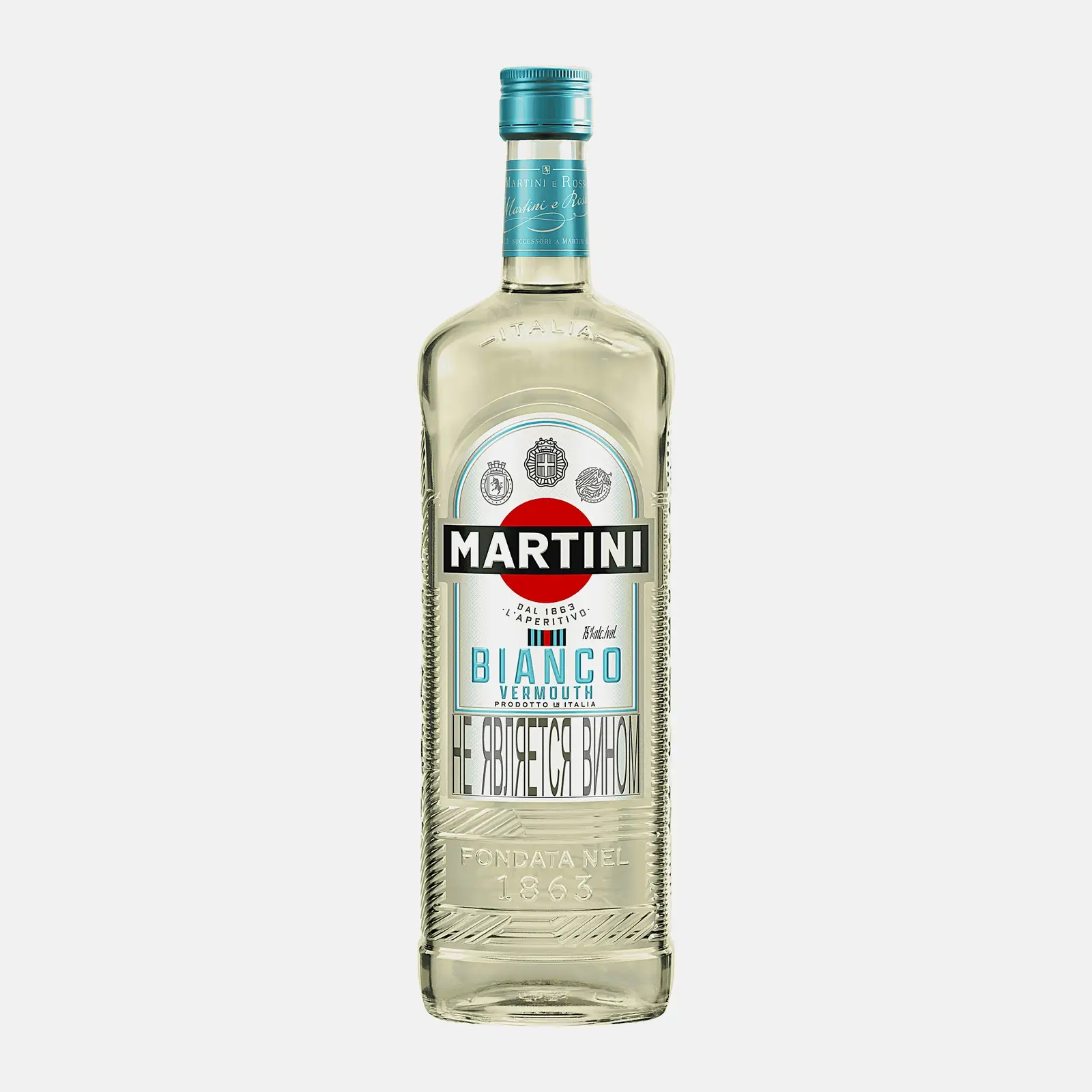 Изображение товара Martini Bianco 15% белый сладкий вермут 1л - итальянский напиток для аперитива