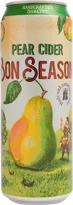 Сидр Pear сладкий Bon Season 4.5% 430мл