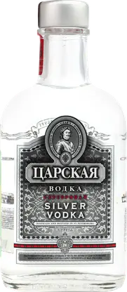 Водка Царская Серебряная 40% 250мл