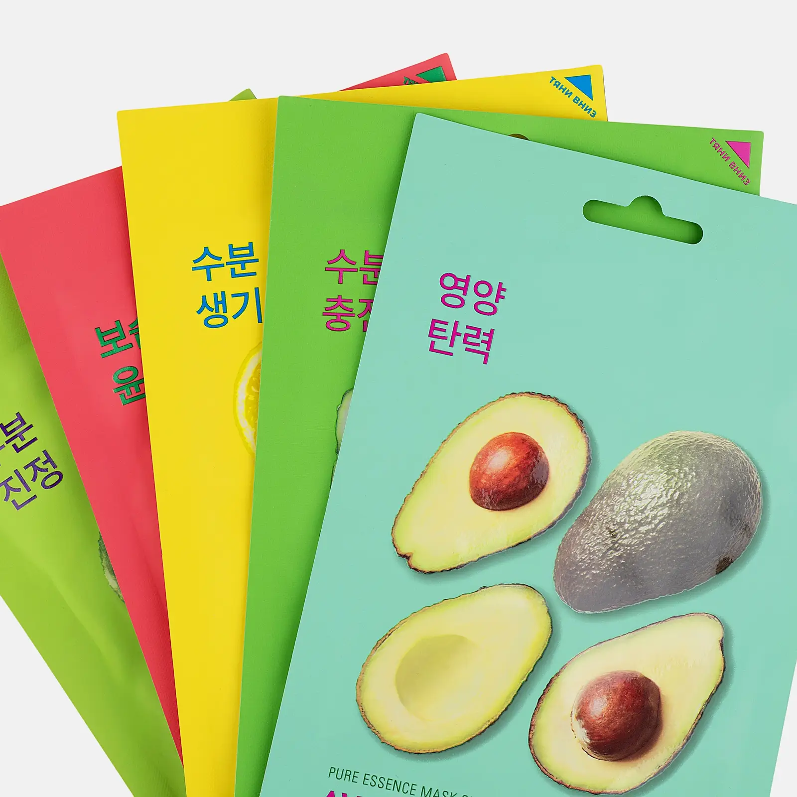 Маска для лица Holika Holika тканевая Avocado 23мл - фото 3