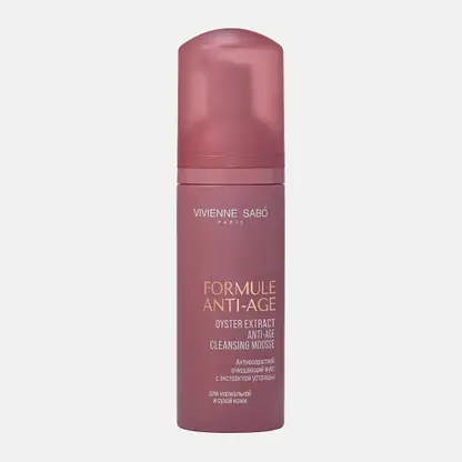 Антивозрастной очищающий мусс для лица с экстрактом устрицы Formule Anti-Age Vivienne Sabo 150мл