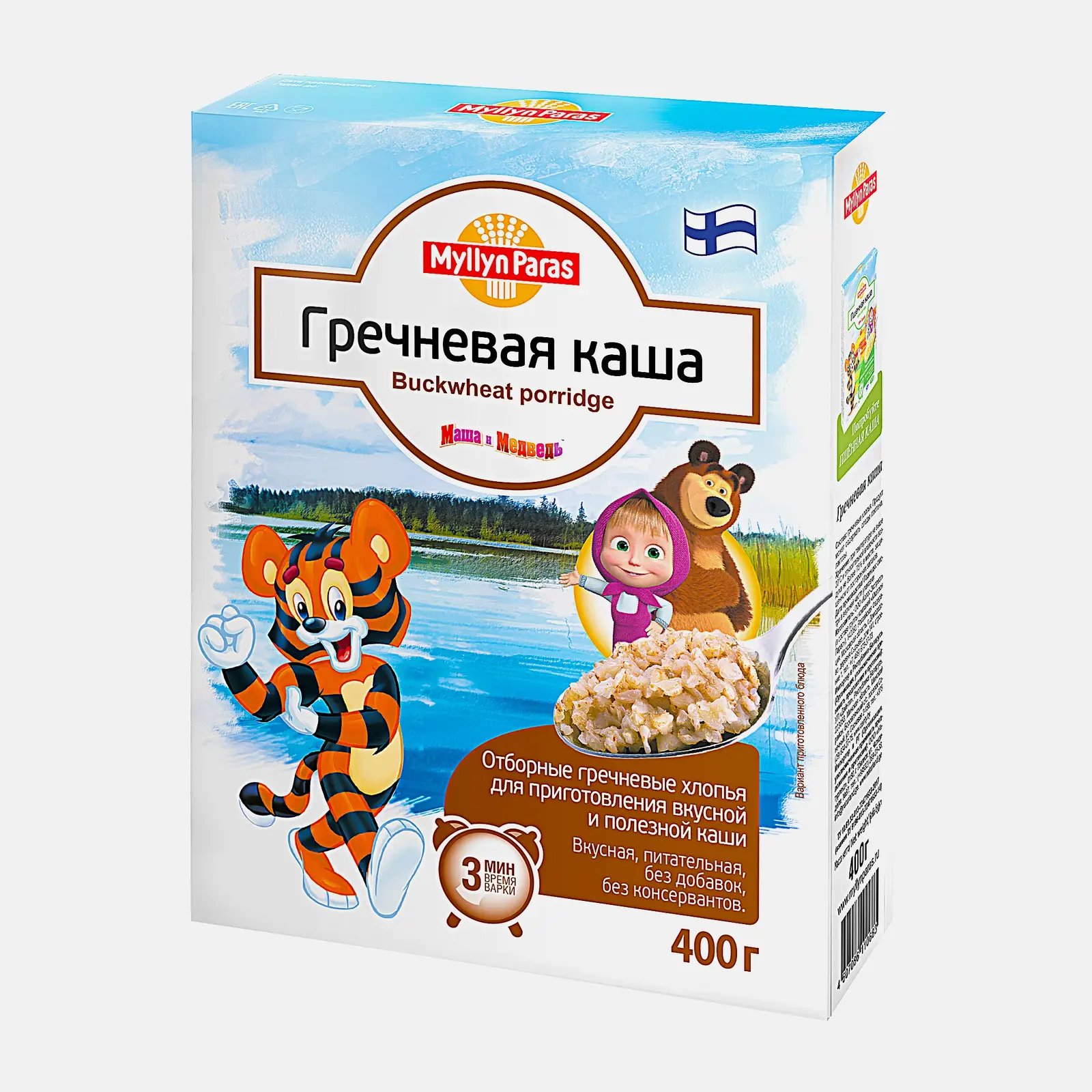 Каша Myllyn Paras гречневая Тигренок 400г