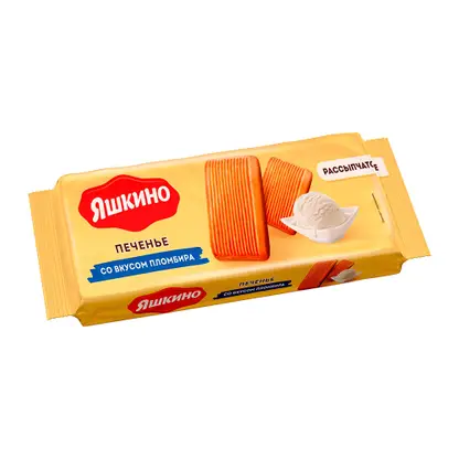 Изображение товара Печенье сахарное со вкусом пломбира Яшкино 220г