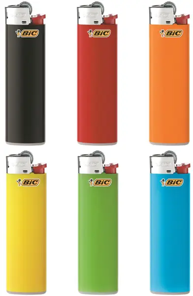 Зажигалка газовая Bic J3 Декор