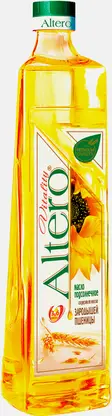 Масло подсолнечное Altero Vitality рафинированное 810мл