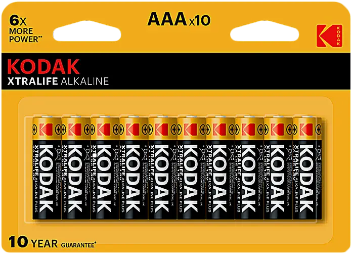 Батарейки Kodak Xtralife ААА 10шт