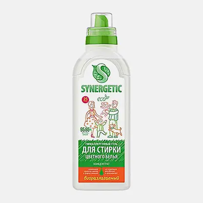 Гель для стирки Synergetic для цветного белья 750мл