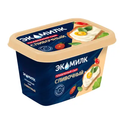 Изображение товара Сыр Экомилк плавленый Сливочный 55% 350г