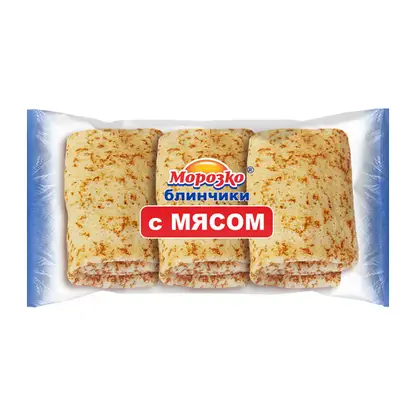 Изображение товара Блинчики Морозко с мясом 210г