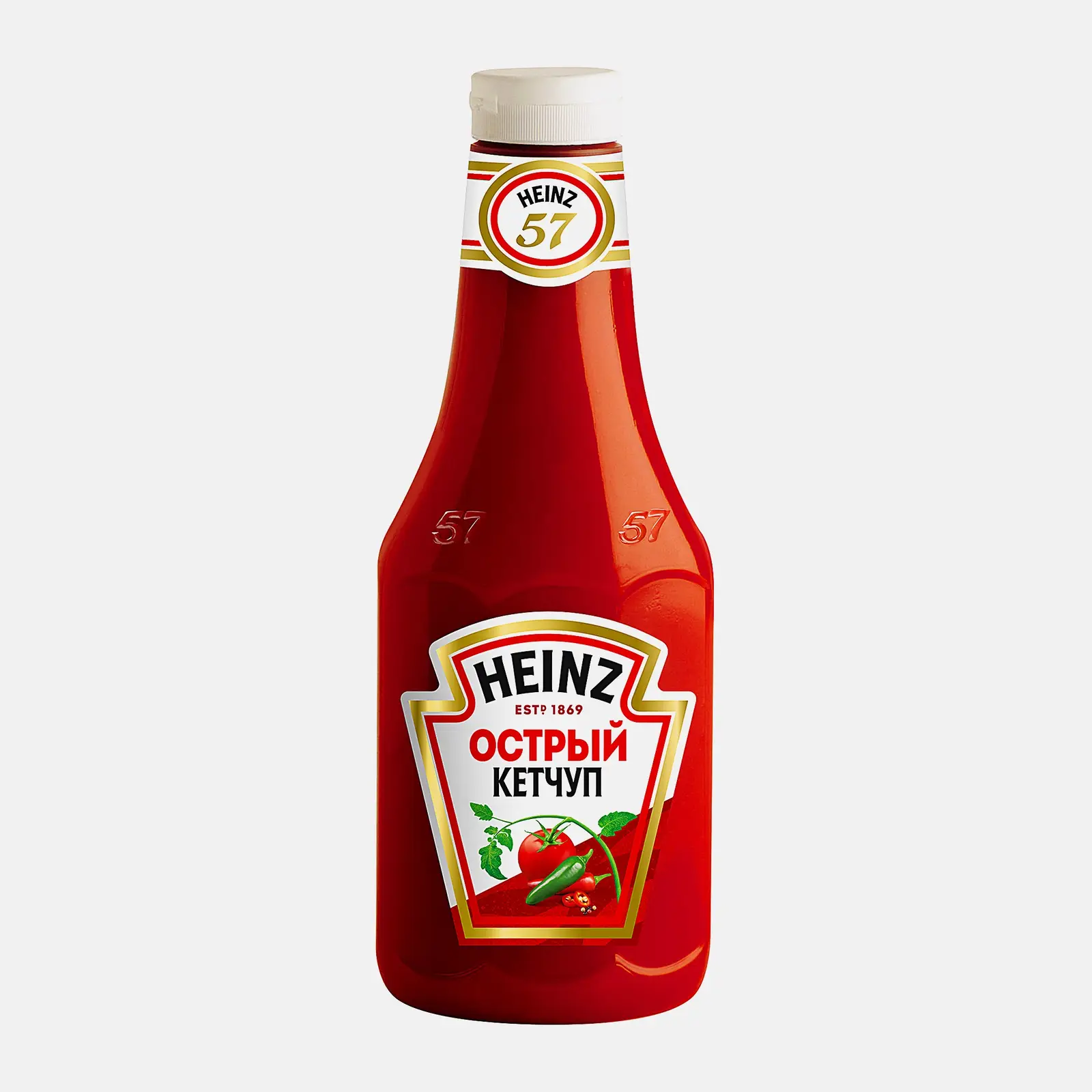 Изображение товара Острый кетчуп Heinz 800г - натуральный соус для мясных и овощных блюд