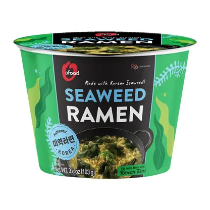 Изображение товара Рамен Ofood с морскими водорослями 103г