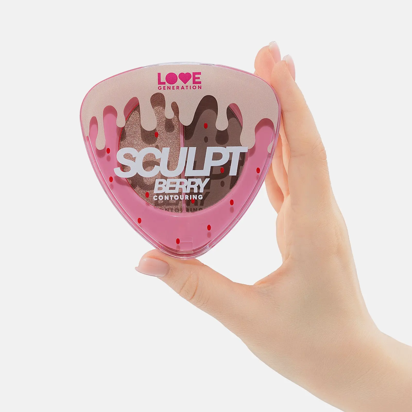Палетка контуринг для лица тон 01 Love Generation Sculpt Berry - фото 2