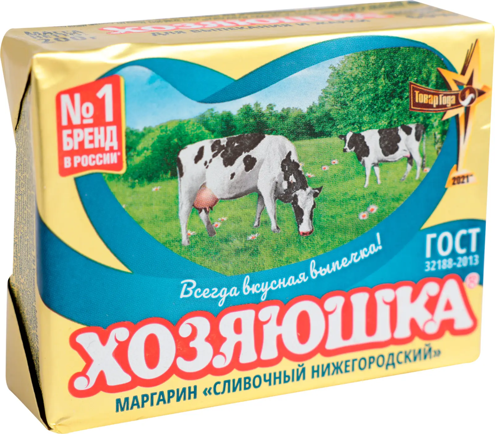 Маргарин Хозяюшка Сливочный Нижегородский 60% 200г — в каталоге на сайте  сети Магнит | Челябинск