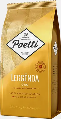 Кофе в зернах Poetti Leggenda Oro 1кг