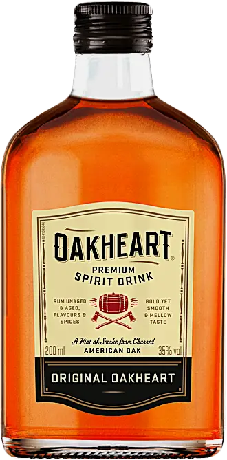 Напиток спиртовой на основе рома Oakheart ориджинал 35% 200мл