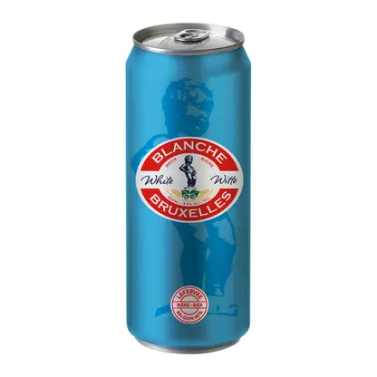 Изображение товара Бельгийское пиво Blanche de Bruxelles пшеничное светлое нефильтрованное 0.5л 4.5%