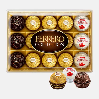 Конфеты шоколадные Ferrero Collection ассорти 172г