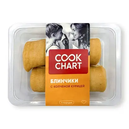 Изображение товара Блинчики с копченой курицей 160г