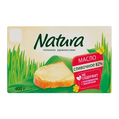Изображение товара Масло сливочное Arla Natura 82% 400г