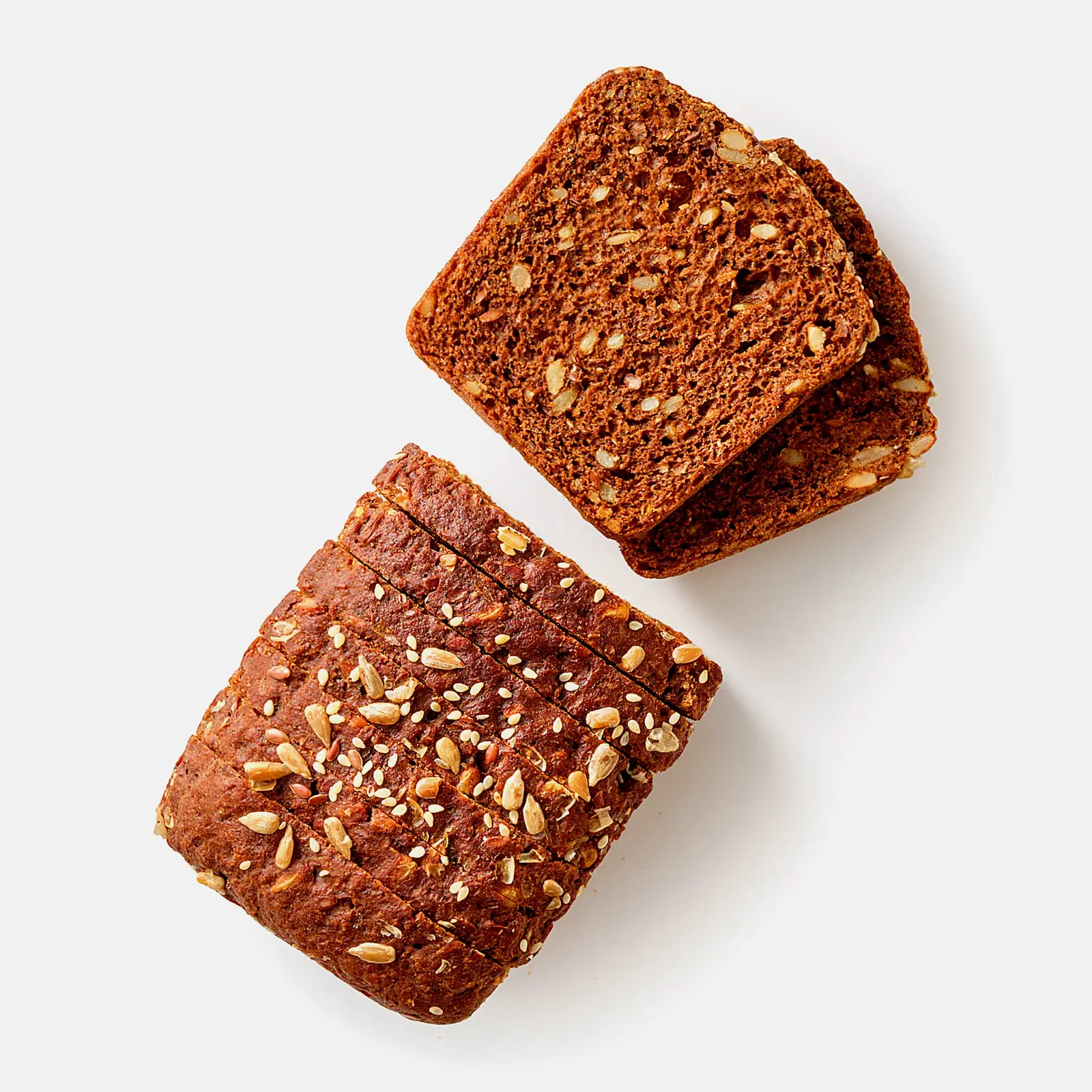 Изображение товара Ржаной хлеб с семенами и солодом 300г от Коломенского - натуральная выпечка