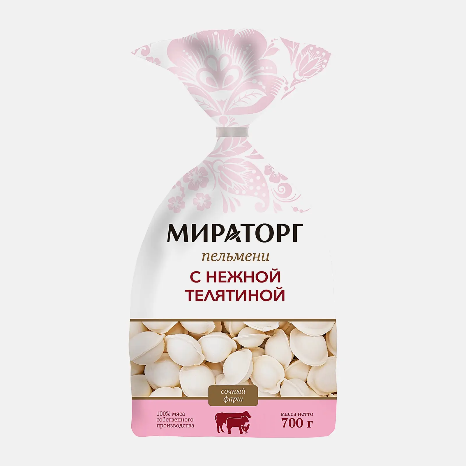 Пельмени Мираторг с нежной телятиной 700г Пельмени Мираторг с нежной телятиной 700г