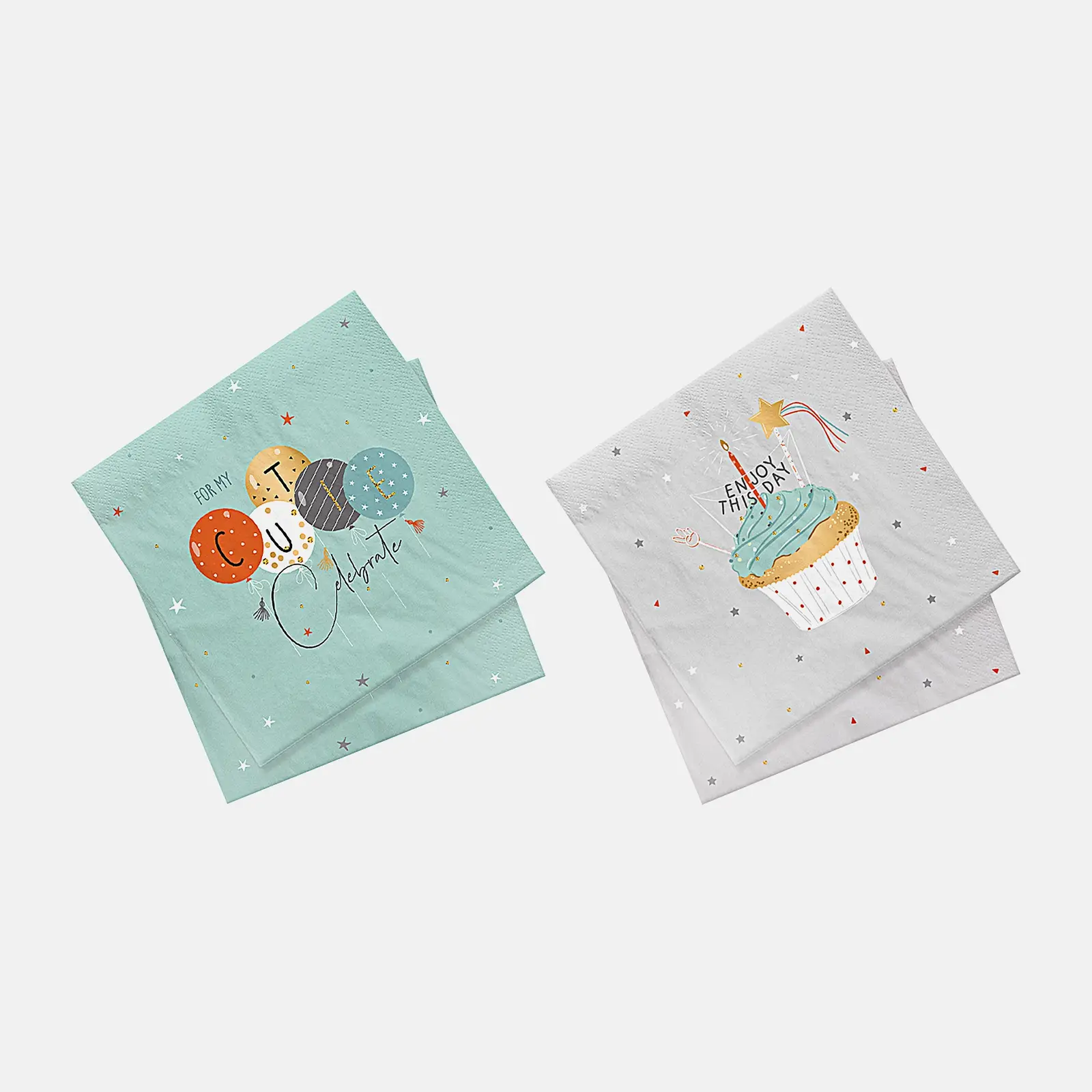 Салфетки бумажные Party 33*33см 12шт