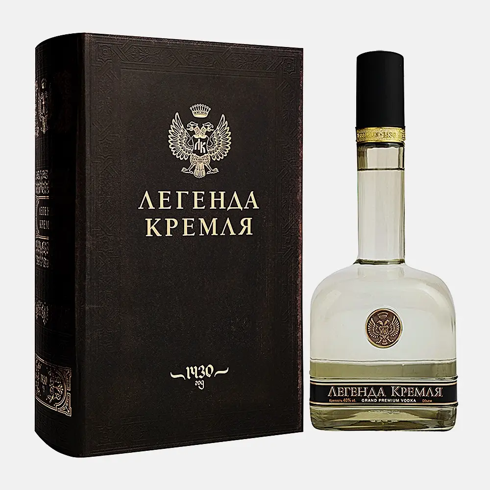 Водка Легенда кремля 40% 700мл