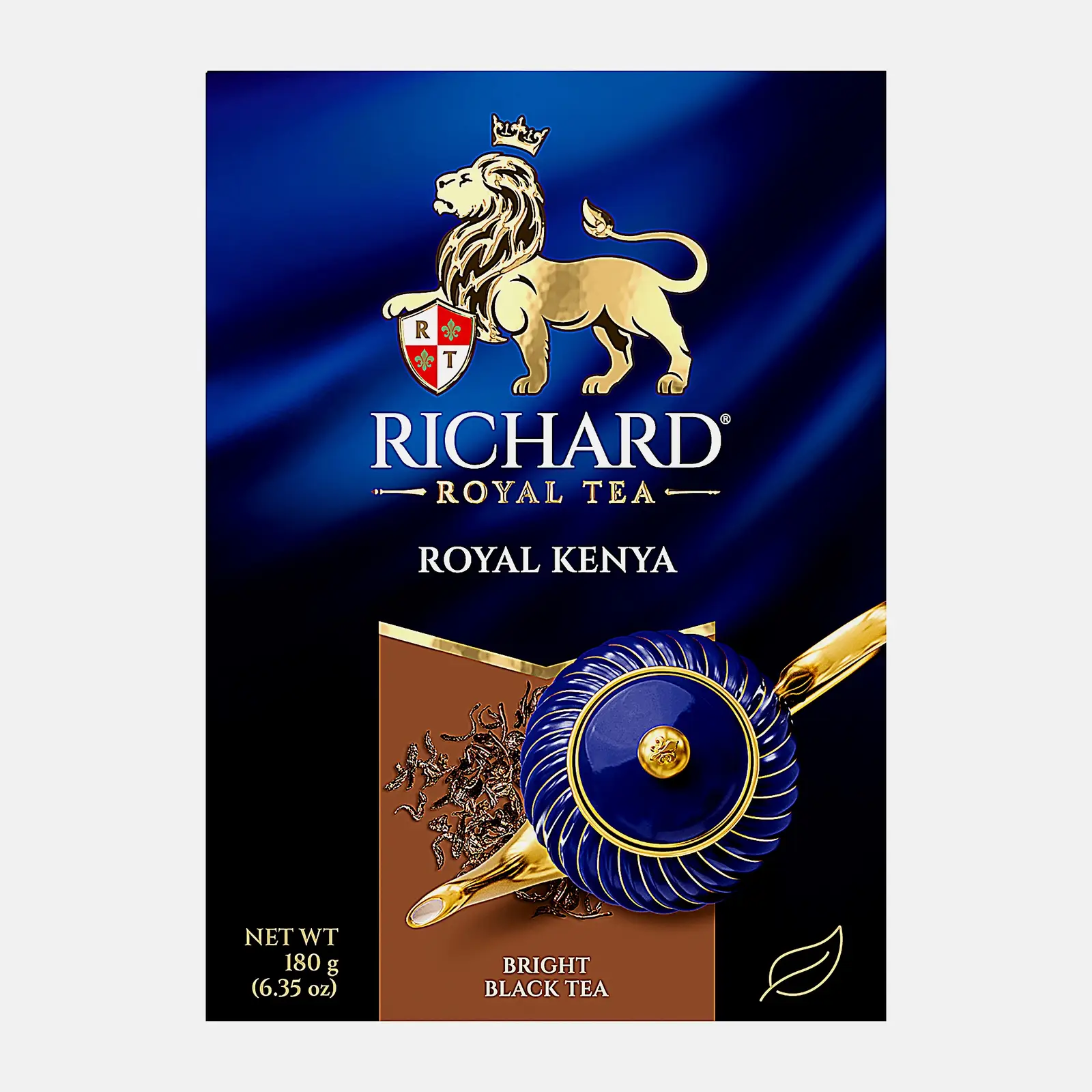 Чай чёрный Richard Royal Kenya листовой 180г Чай чёрный Richard Royal Kenya листовой 180г