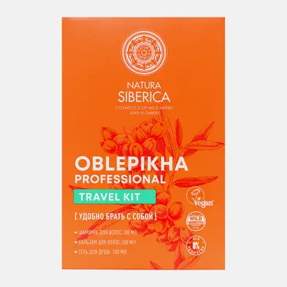 Тревел-набор бестселлеров Natura Siberica Oblepikha в ассортименте