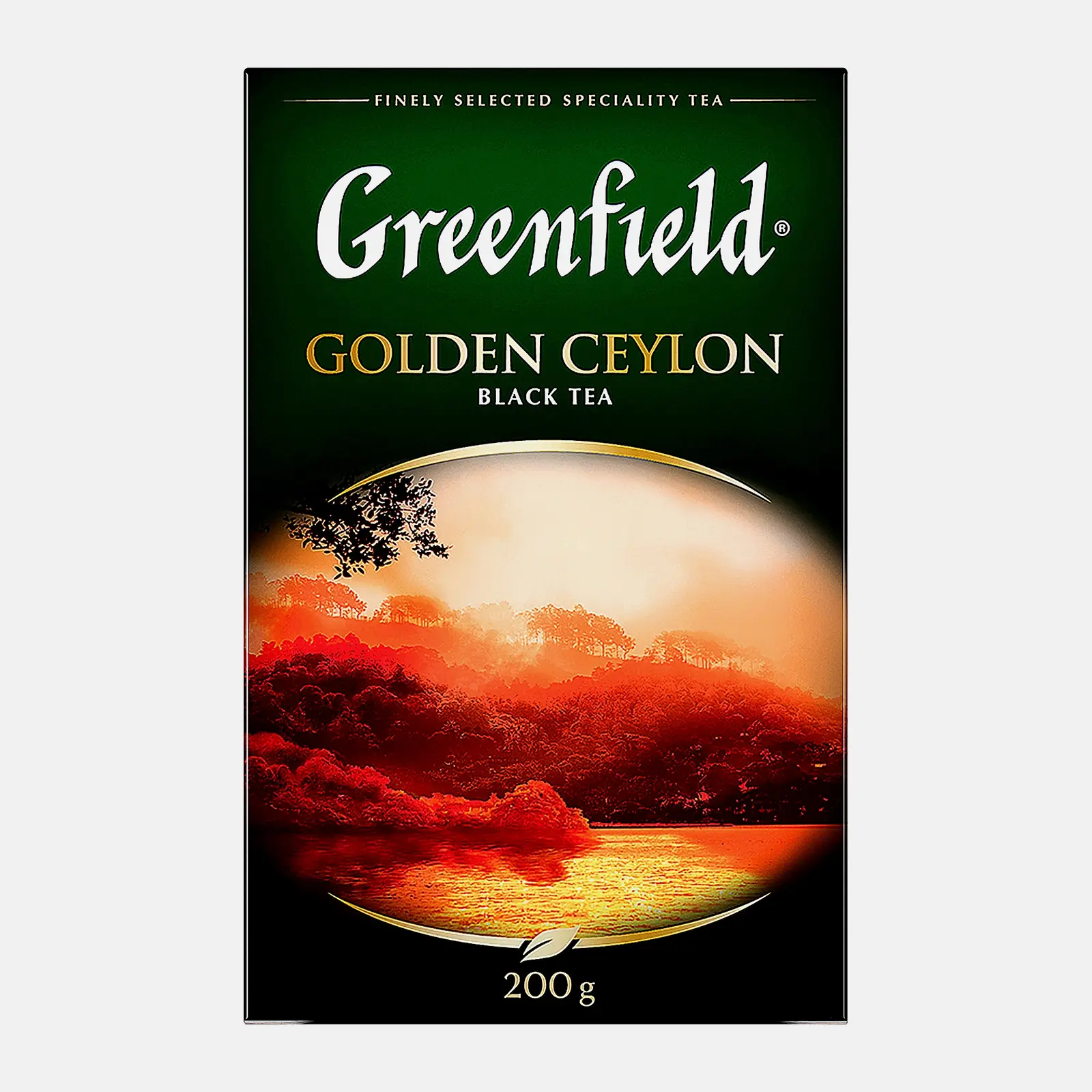 Изображение товара Черный крупнолистовой чай Greenfield Golden Ceylon 200г натуральный вкус