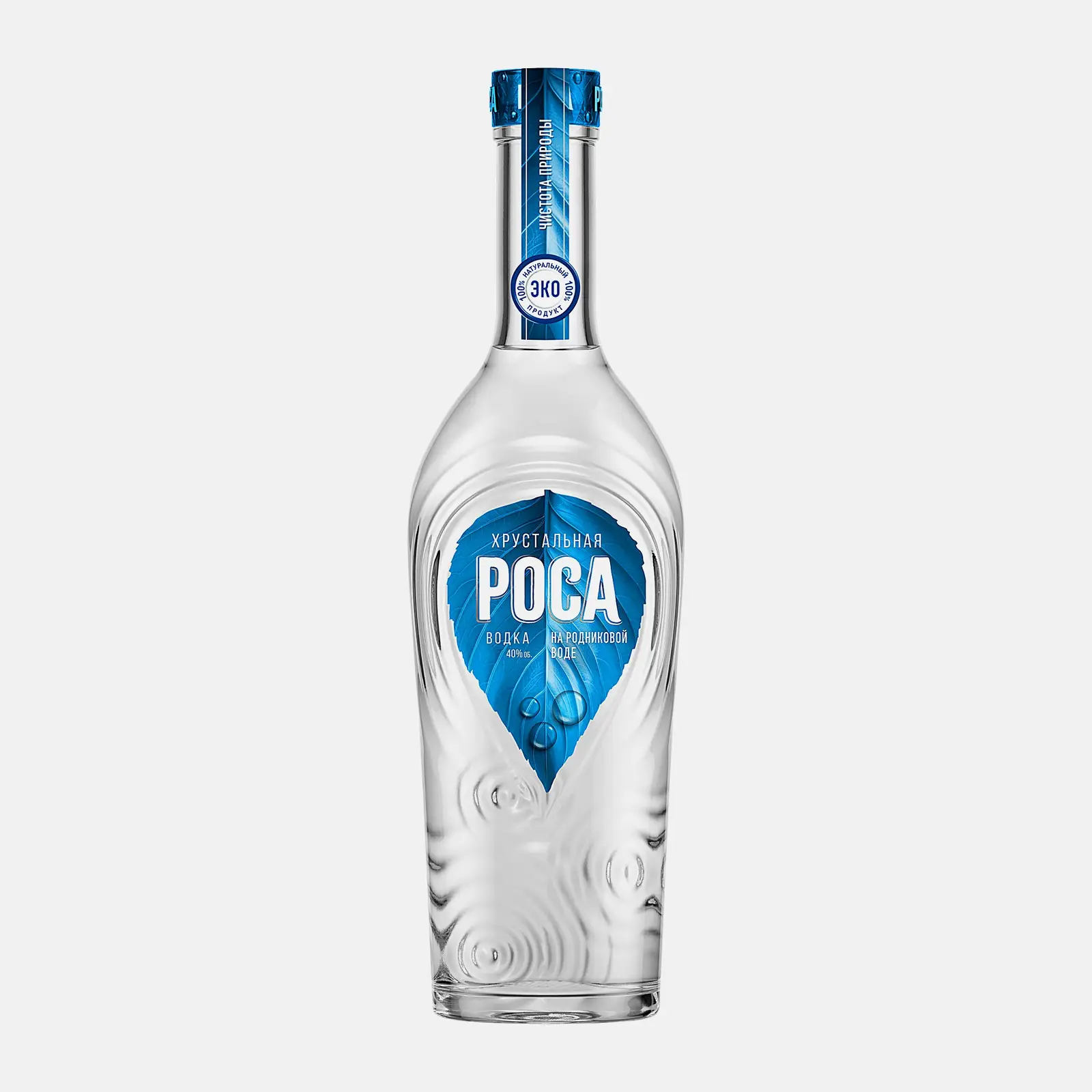 Изображение товара Водка Роса Хрустальная 40% 500 мл натуральные ингредиенты