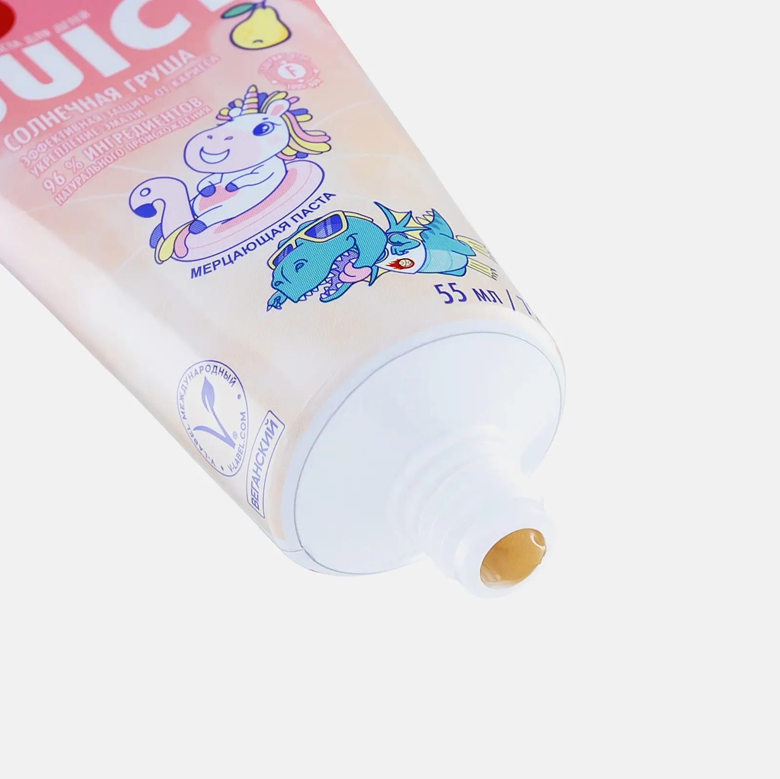 Зубная паста Splat Juicy Lab детская со вкусом груши 55мл - фото 4