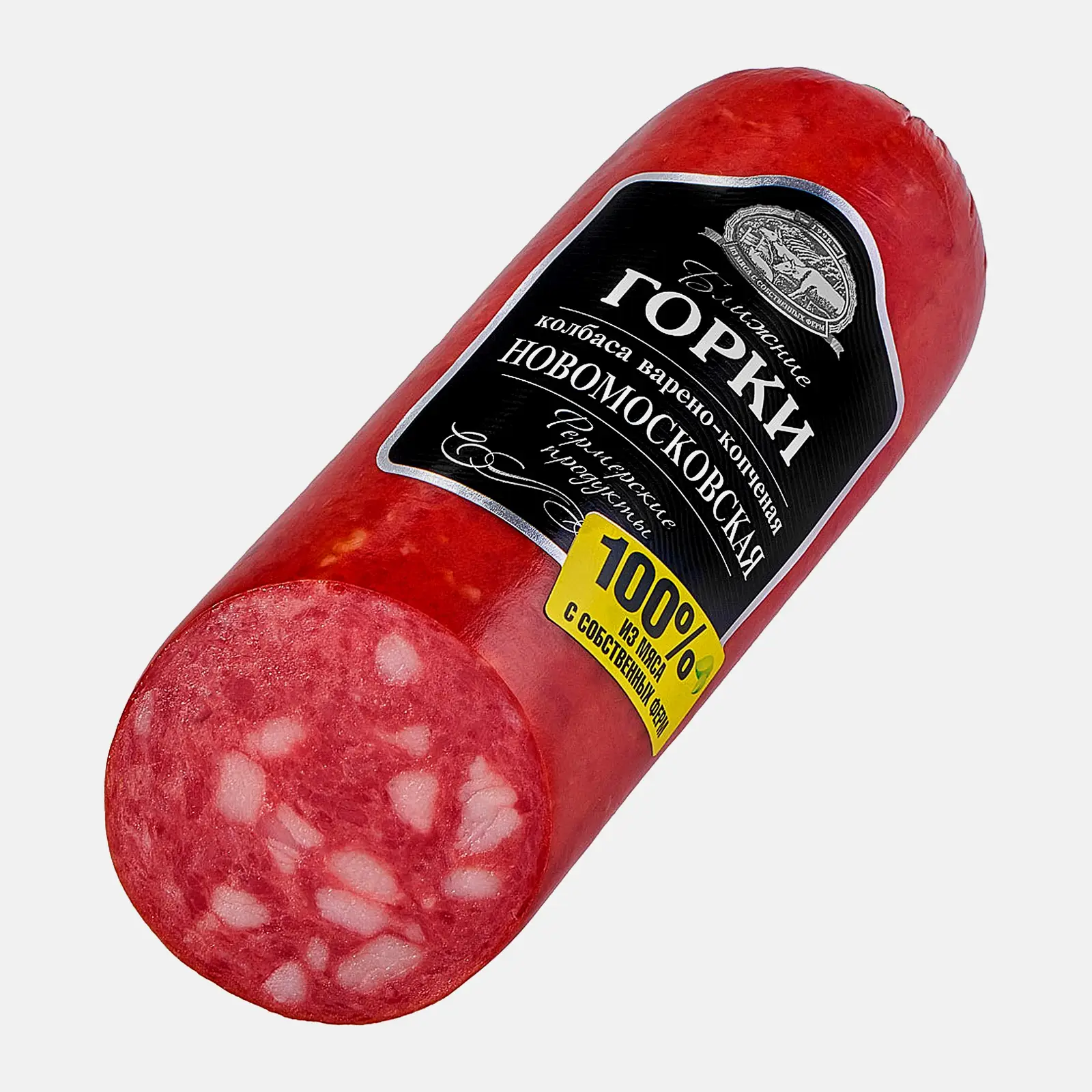 Изображение товара Колбаса Ближние Горки Новомосковская варено-копченая 350г