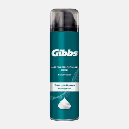 Пена для бритья Gibbs Sensitive 200мл