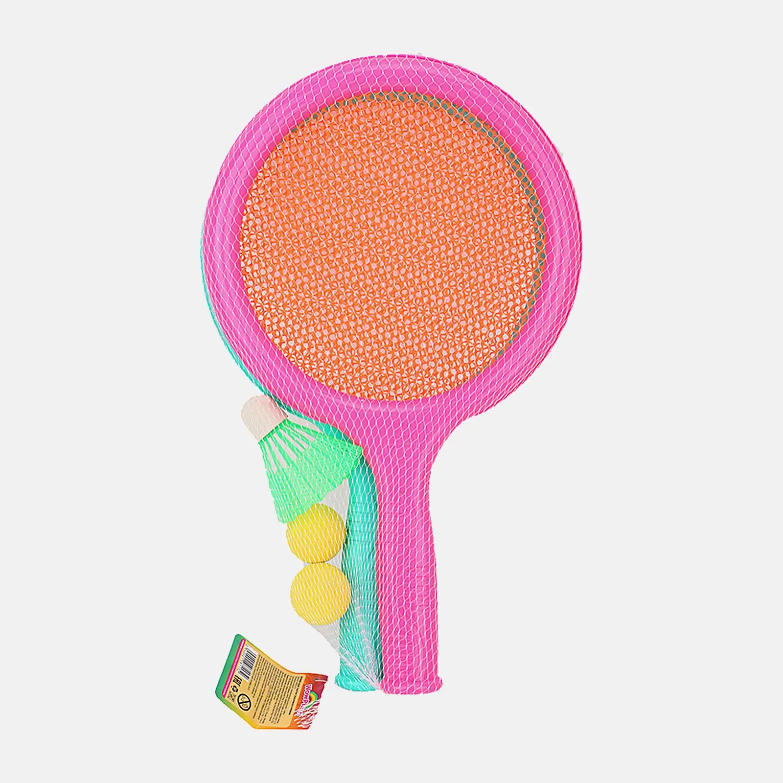 Набор Ракетки с воланчиком и мячиком 37*22*4см 260г в ассортименте