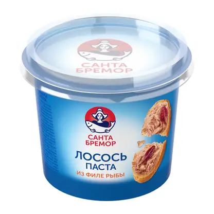 Изображение товара Паста из филе лосося Санта Бремор 140г