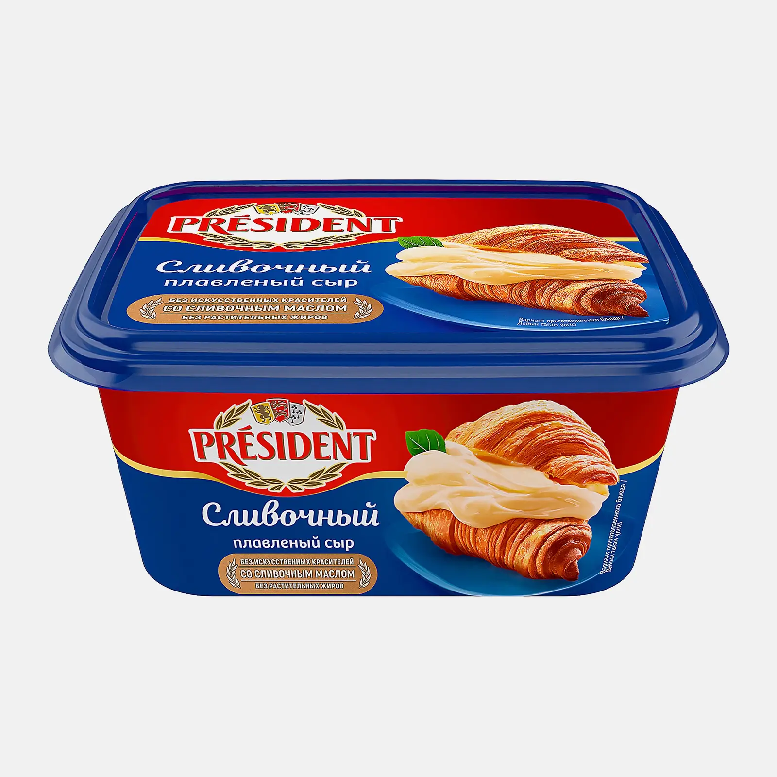 Изображение товара Плавленый сыр President сливочный 45% 400г для бутербродов и тостов