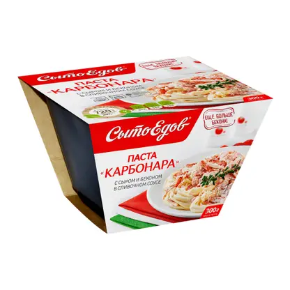 Изображение товара Паста СытоЕдов Карбонара замороженная 300г
