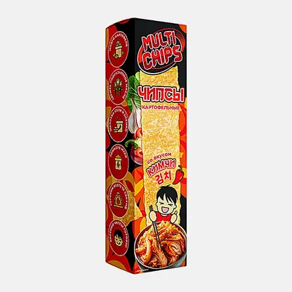 Чипсы со вкусом кимчи Multichips 100г