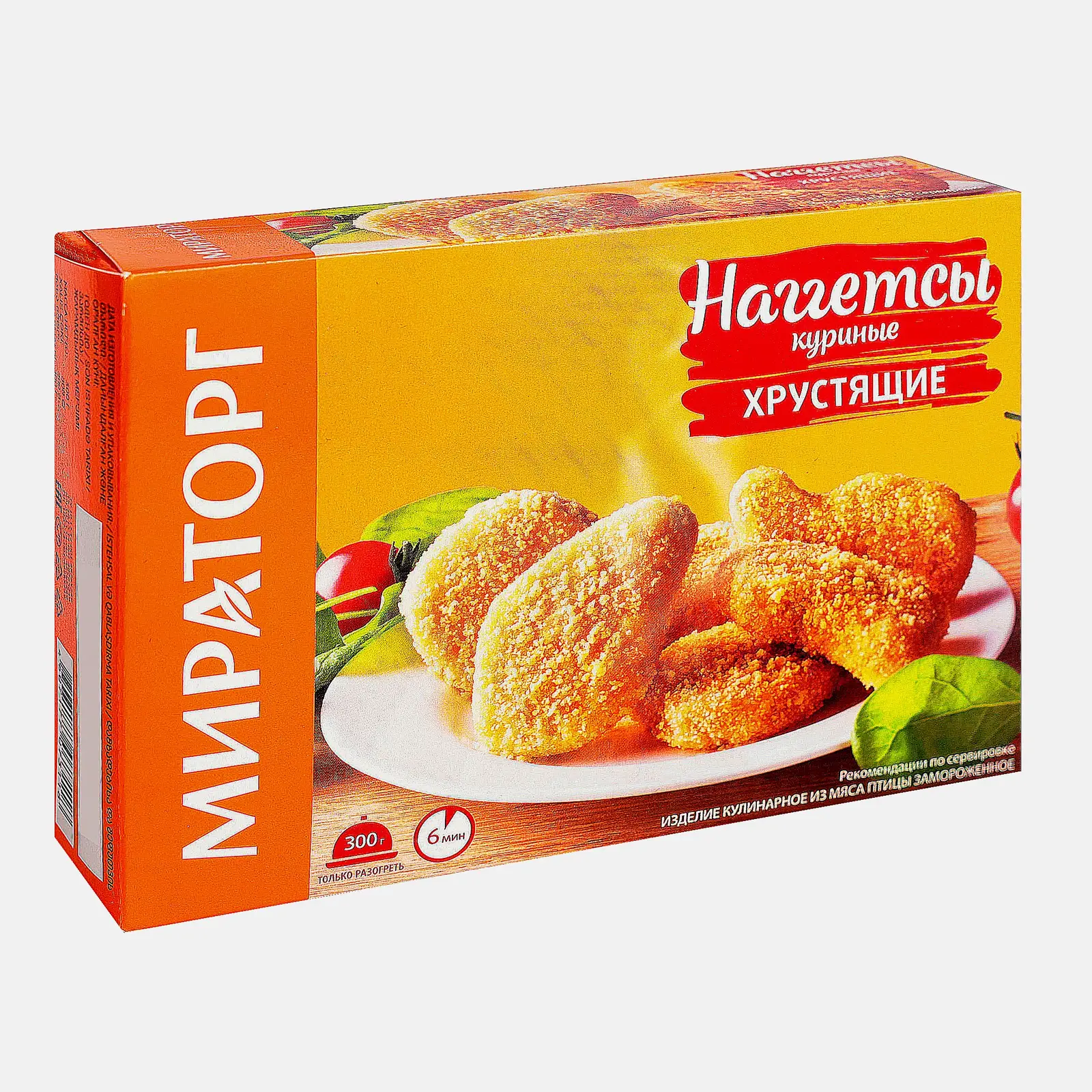 Наггетсы куриные Мираторг Хрустящие 300г - фото 2