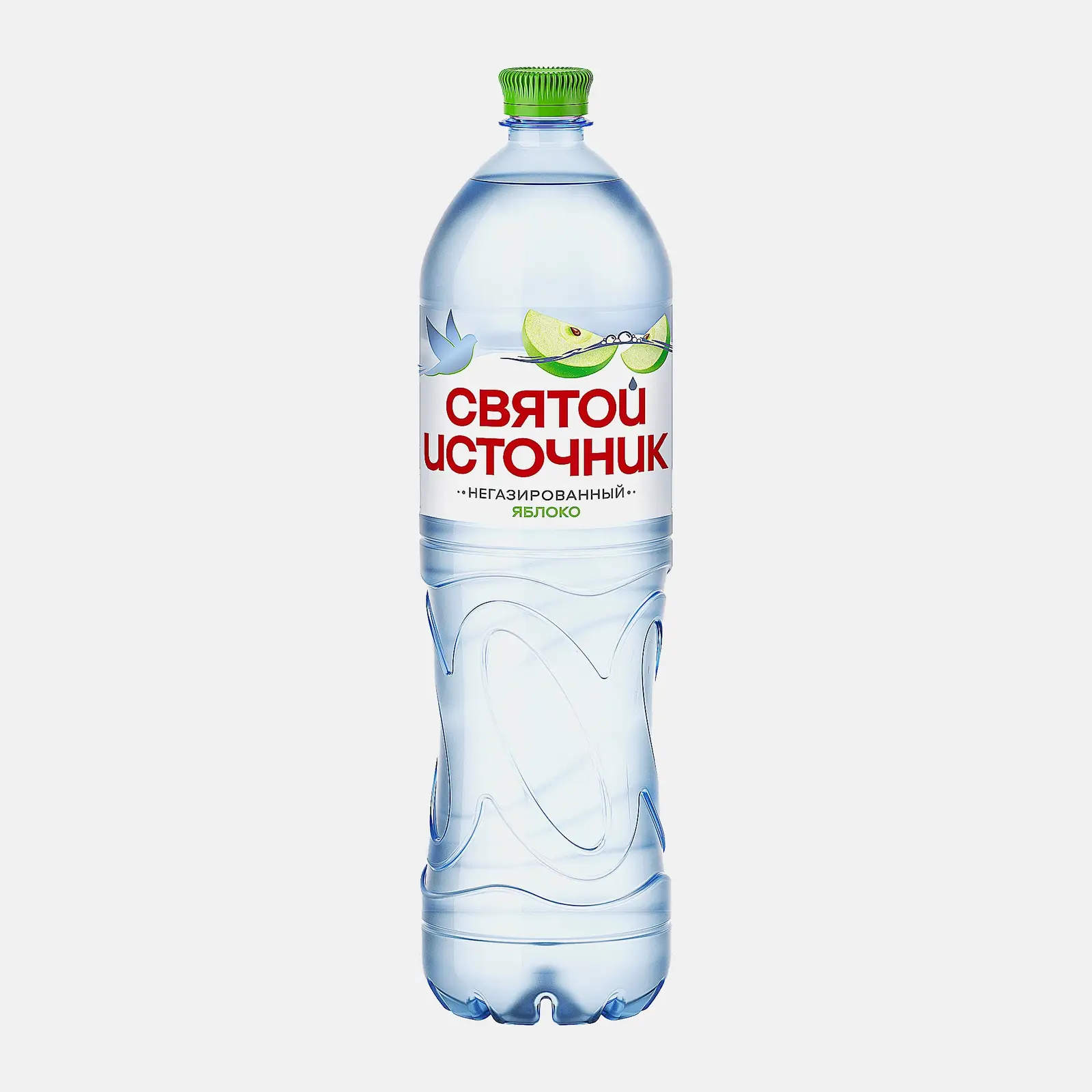 Изображение товара Вода Святой источник питьевая яблоко негазированная 1.5л