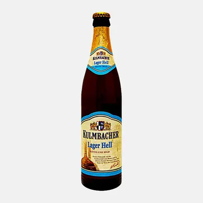 Пиво Kulmbacher Lager Hell светлое фильтрованное 4.9% 500мл