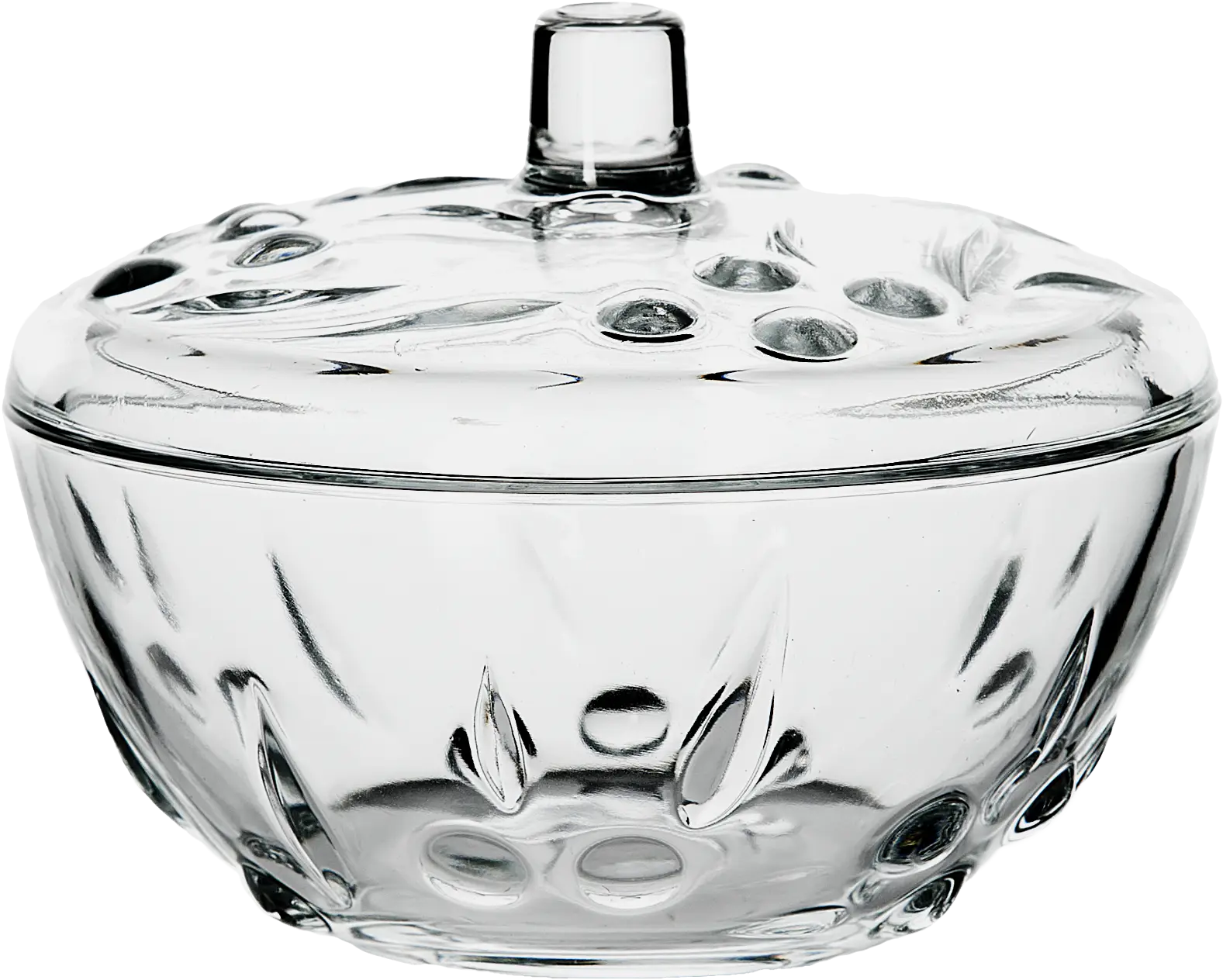 Сахарница Pasabahce Перла с крышкой 14см