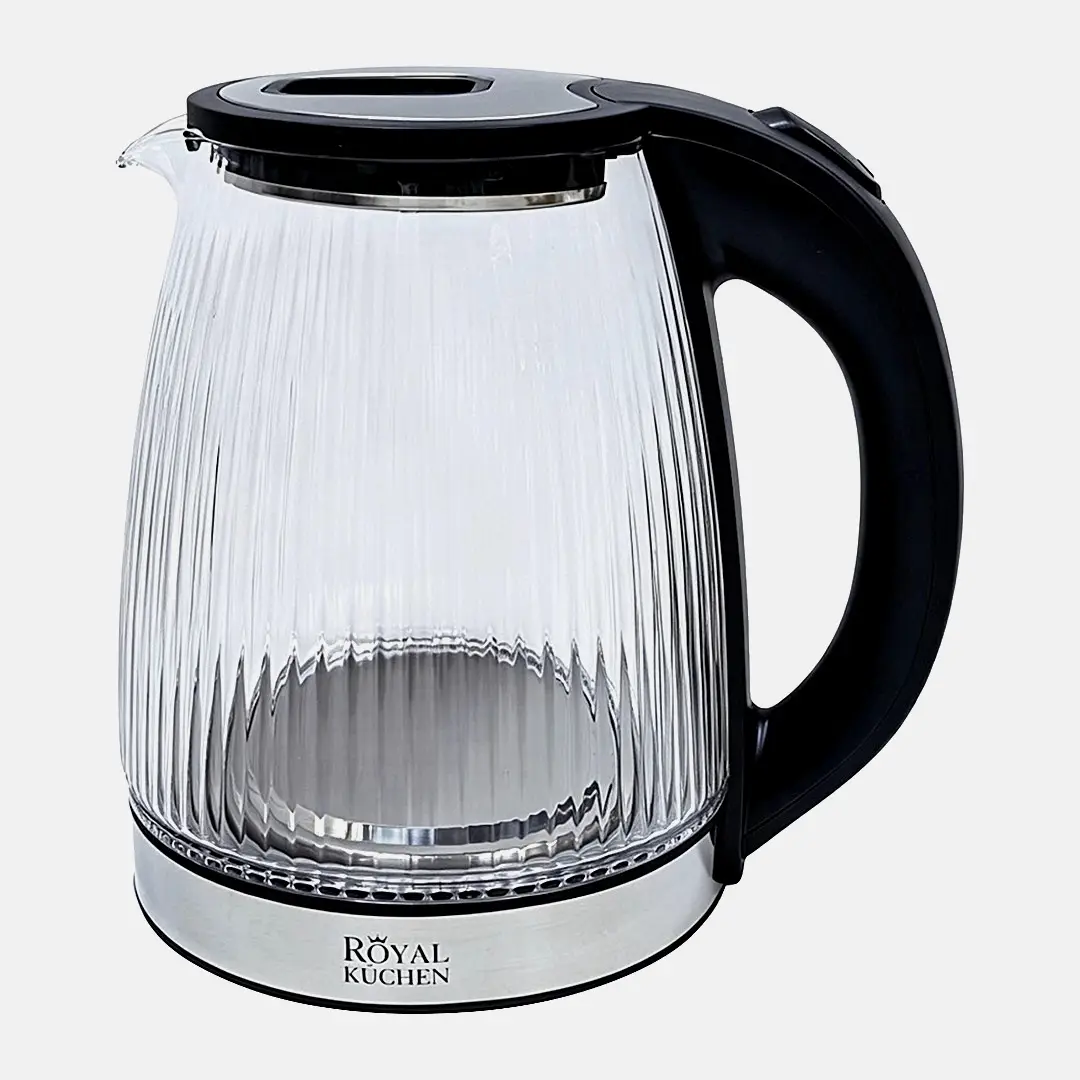 Чайник стеклянный 1800Вт KEG1703CF Royal Kuchen 1.8л - фото 4 Чайник стеклянный 1800Вт KEG1703CF Royal Kuchen 1.8л - фото 4