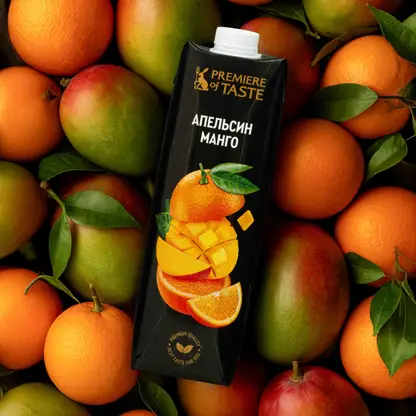 Изображение товара Нектар со вкусом апельсин-манго Premiere of Taste 950мл