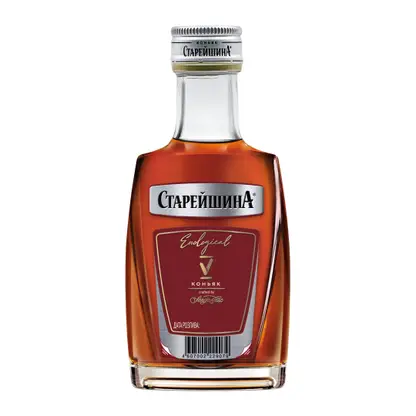 Коньяк Старейшина Travel 5 лет 40% 100мл