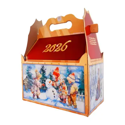 Изображение товара Новогодний Сундук с кондитерскими изделиями 700г