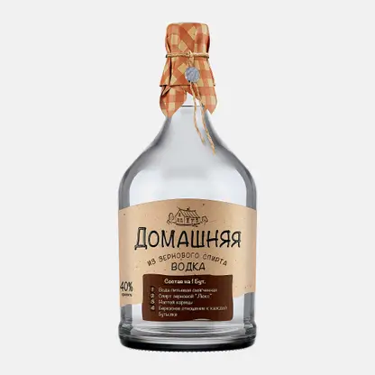 Водка Домашняя Питейный дом 40% 700мл