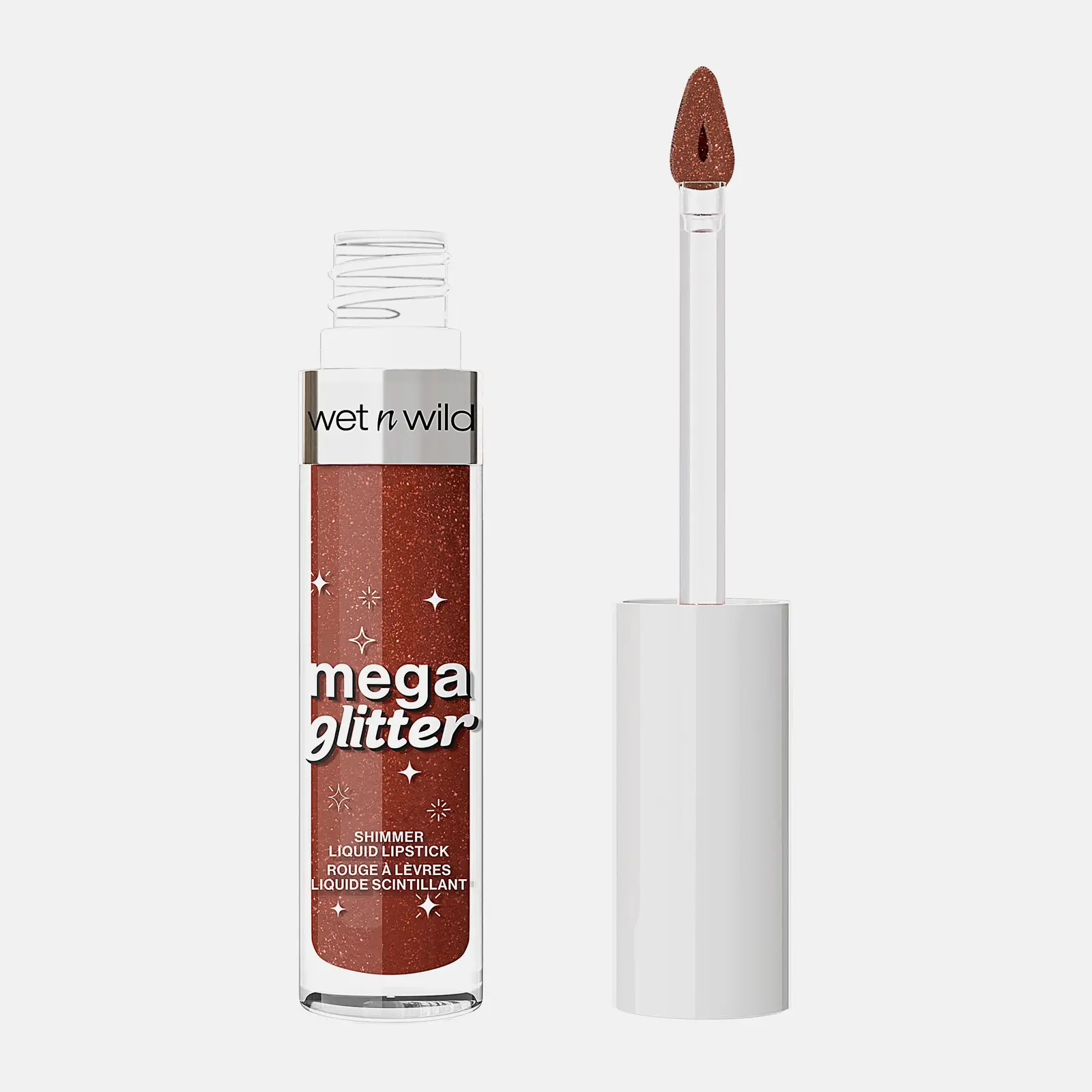 Жидкая помада для губ тон 01 Hear Me Out Wet N Wild Mega Glitter