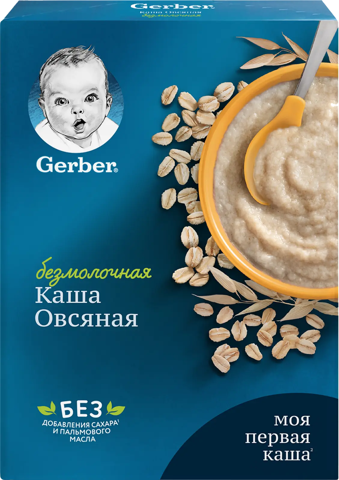 Каша Gerber Овсяная безмолочная 180г — в каталоге на сайте сети Магнит |  Краснодар